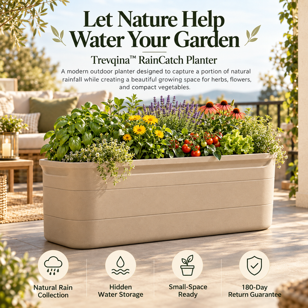 Trevqina™ RainCatch Planter