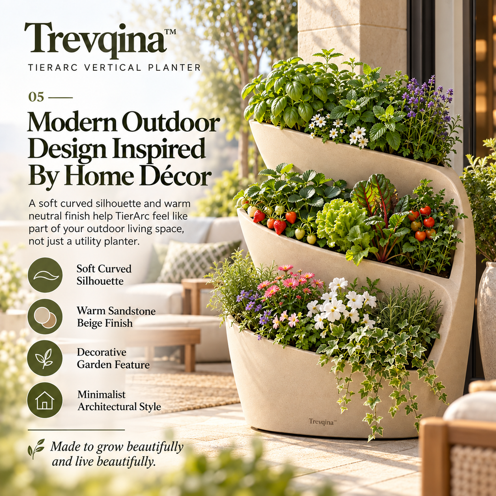 Trevqina™ TierArc Vertical Planter