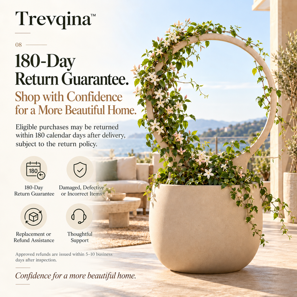Trevqina™ Halo Trellis Planter
