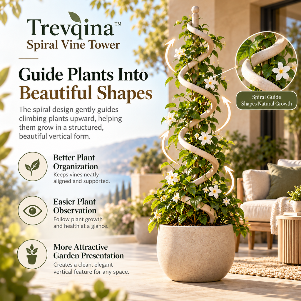 Trevqina™ Spiral Vine Tower