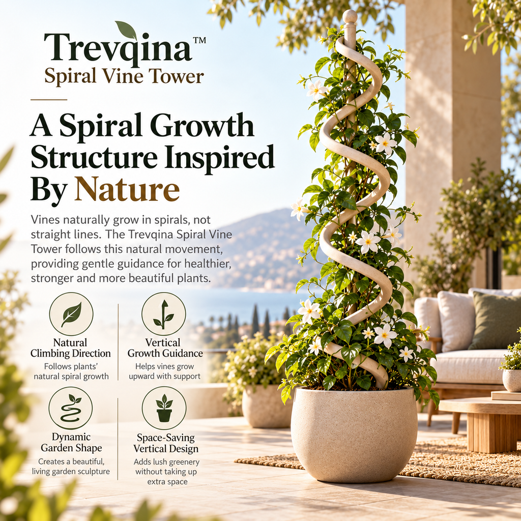 Trevqina™ Spiral Vine Tower