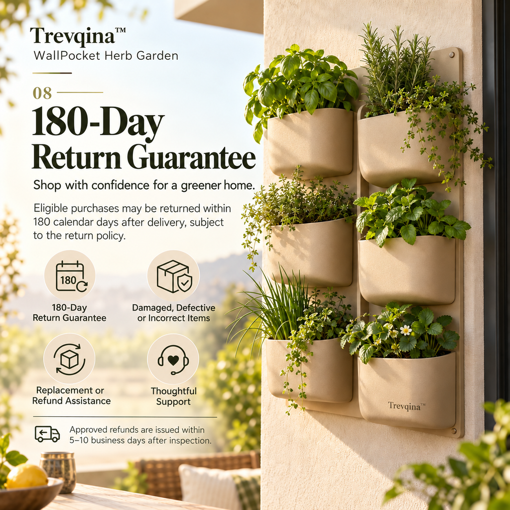 Trevqina™ WallPocket Herb Garden