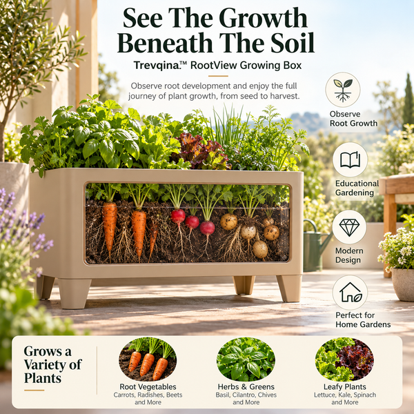 Trevqina™ RootView Growing Box
