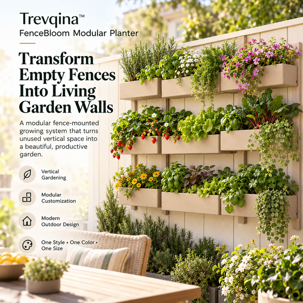 Trevqina™ FenceBloom Modular Planter